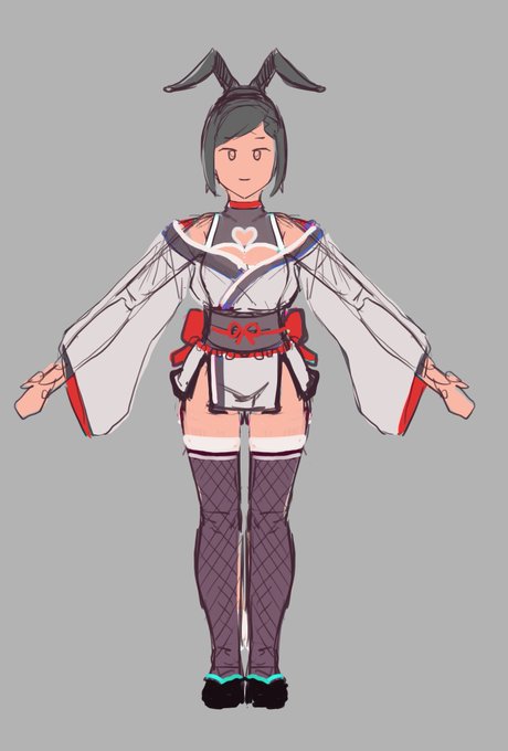 デザインとカラーリングで悩みながら年が描き納めになりそう….今年はskebを始めたりいろいろありました。来年もよろしくお願いします。 