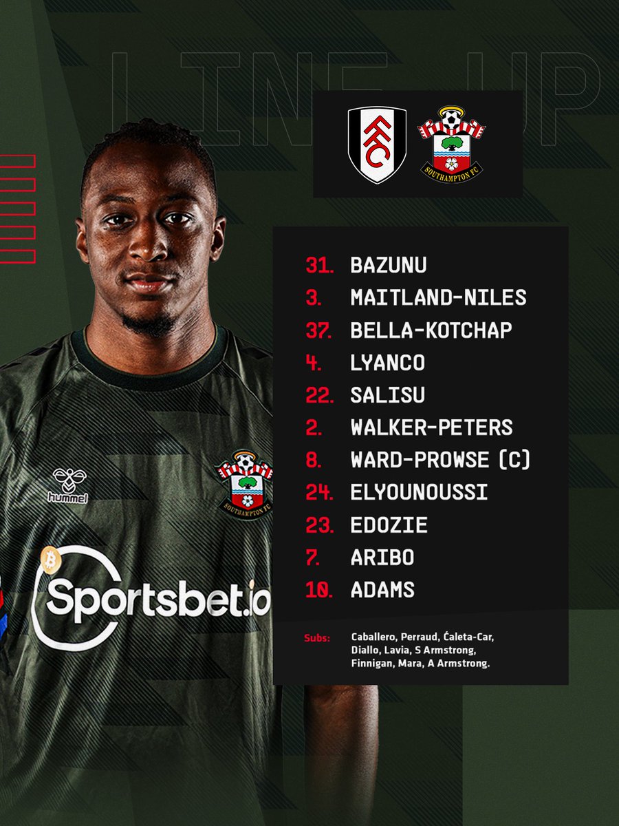 Southampton line-up