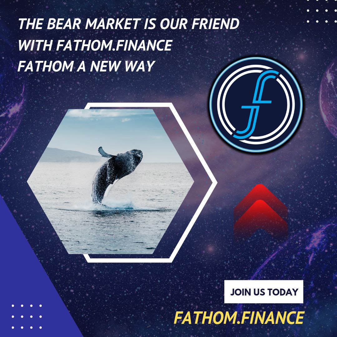KaageCMTitans's tweet photo. $fathom the bear market is our friend
https://t.co/JVxenppGwh A New Way, An Elite Way
#fathomfinance
@FathomFinance
#RBXS #Blockchain #ETH #binance https://t.co/N9bElaDPV1