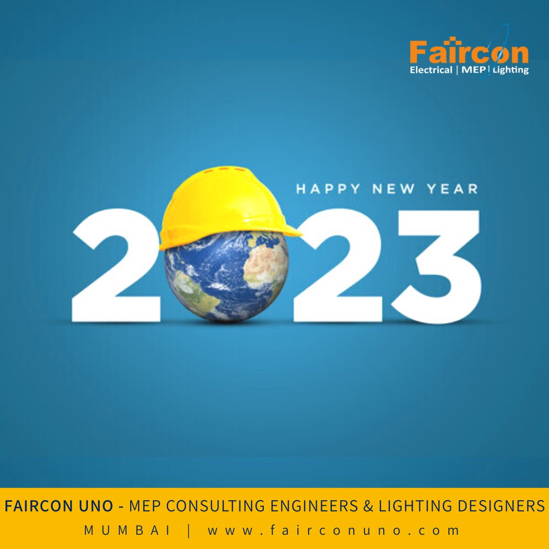 FairconUno's tweet photo. Team Faircon wishes everyone a Happy &amp; Prosperous New Year!

#Faircon #FairconMEP #FairconUno #MEPEngineering #ElectricalEngineering #lighting #lightingdesign #lights #ledlights #ledlighting #mepconsultants #ConsultingEngineers #EngineeringDesign #construction #projects #NewYear https://t.co/D8FUqHcS04