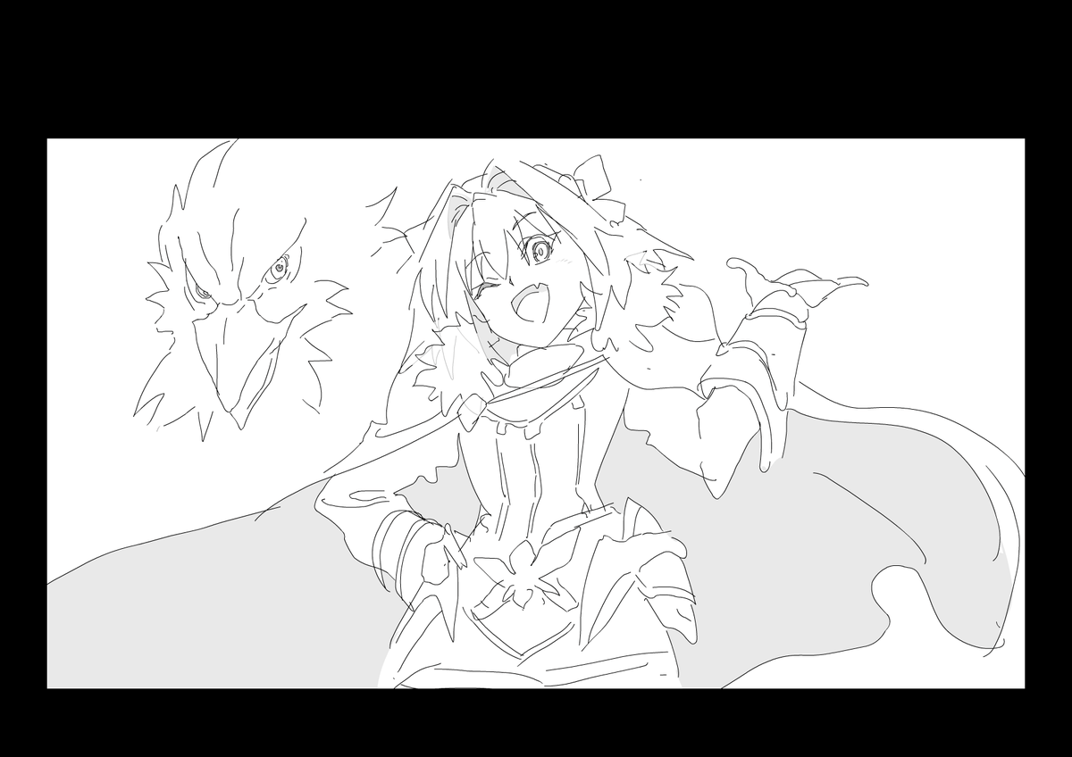 めちゃ久々にUKさんの設定見ながら描いた…
> もしよろしければアストルフォをお願い致します、、! #odaibako_to__kage https://t.co/lsPtTYrBjx