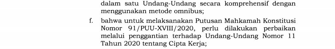 MTaufiq_NTB's tweet photo. selama belajar Hukum Perundang-undangan baru tau Perppu dijadikan sebagai Produk Hukum Perbaikan terhadap UU ๐#PerpuCiptaker https://t.co/IdL6EQLd2y