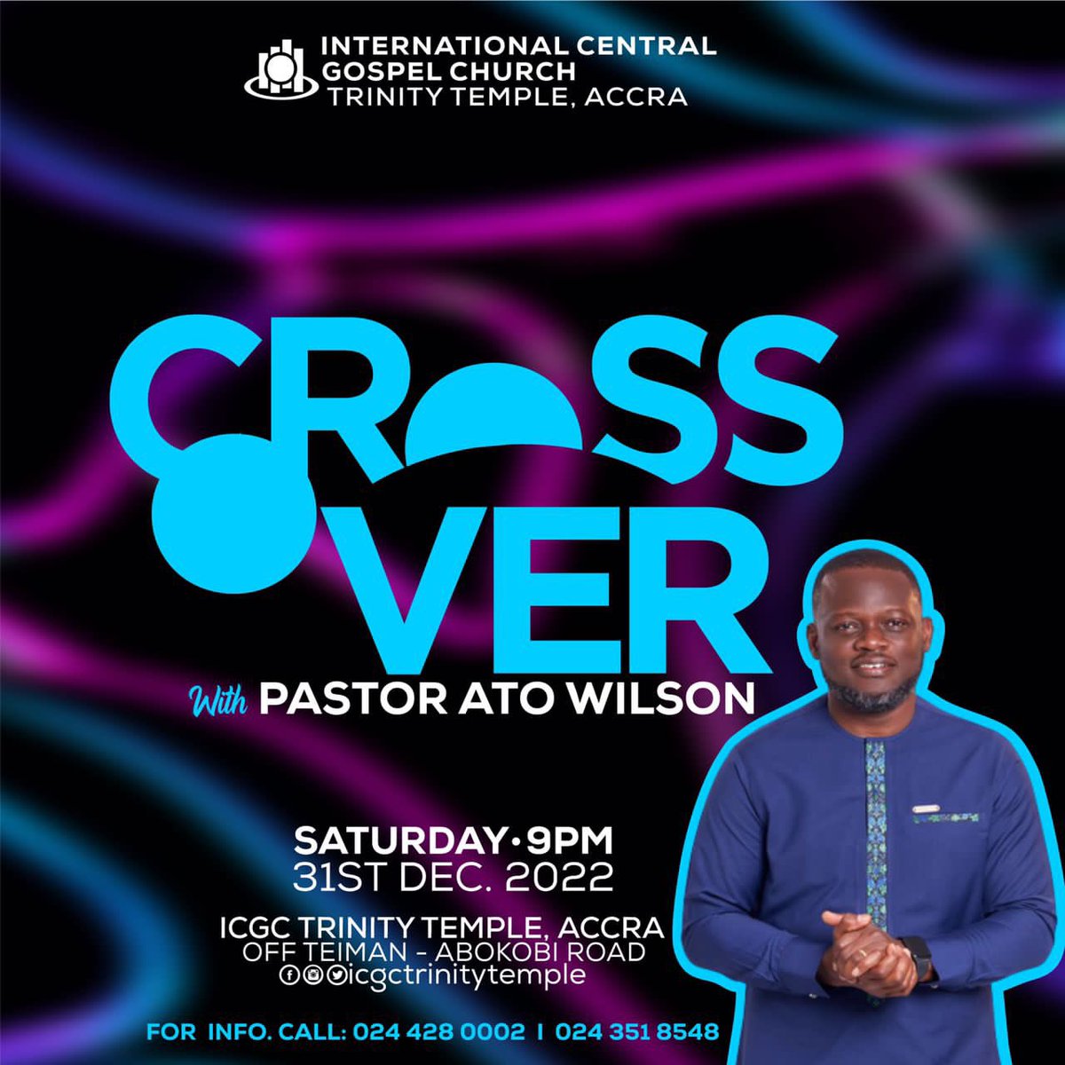 It’s at 9pm tonight! Join us to crossover into 2023! #WeAreICGC #YearOfIncrease #YearOfGathering