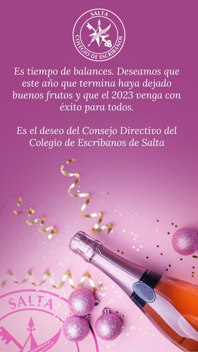 Colegio de Escribanos Salta tweet media