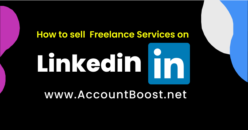 AccountBoostNet's tweet photo. How to Sell yours #freelance  services on #LinkedIn ?

In this thread 🧵We can see how are you able to get #Freelancer projects / work from #LinkedIn. https://t.co/SsBkDtsGL0