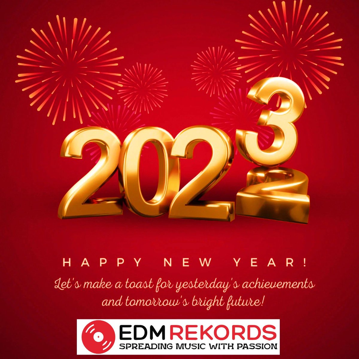 Happy New Year to all music enthusiasts! May the coming year be filled with musical inspiration, creativity, and enjoyment. May you discover new artists and genres.
Wishing you a musical and fulfilling new year!
#edmrekords #newyear #2023 #2022
edmrekords.com