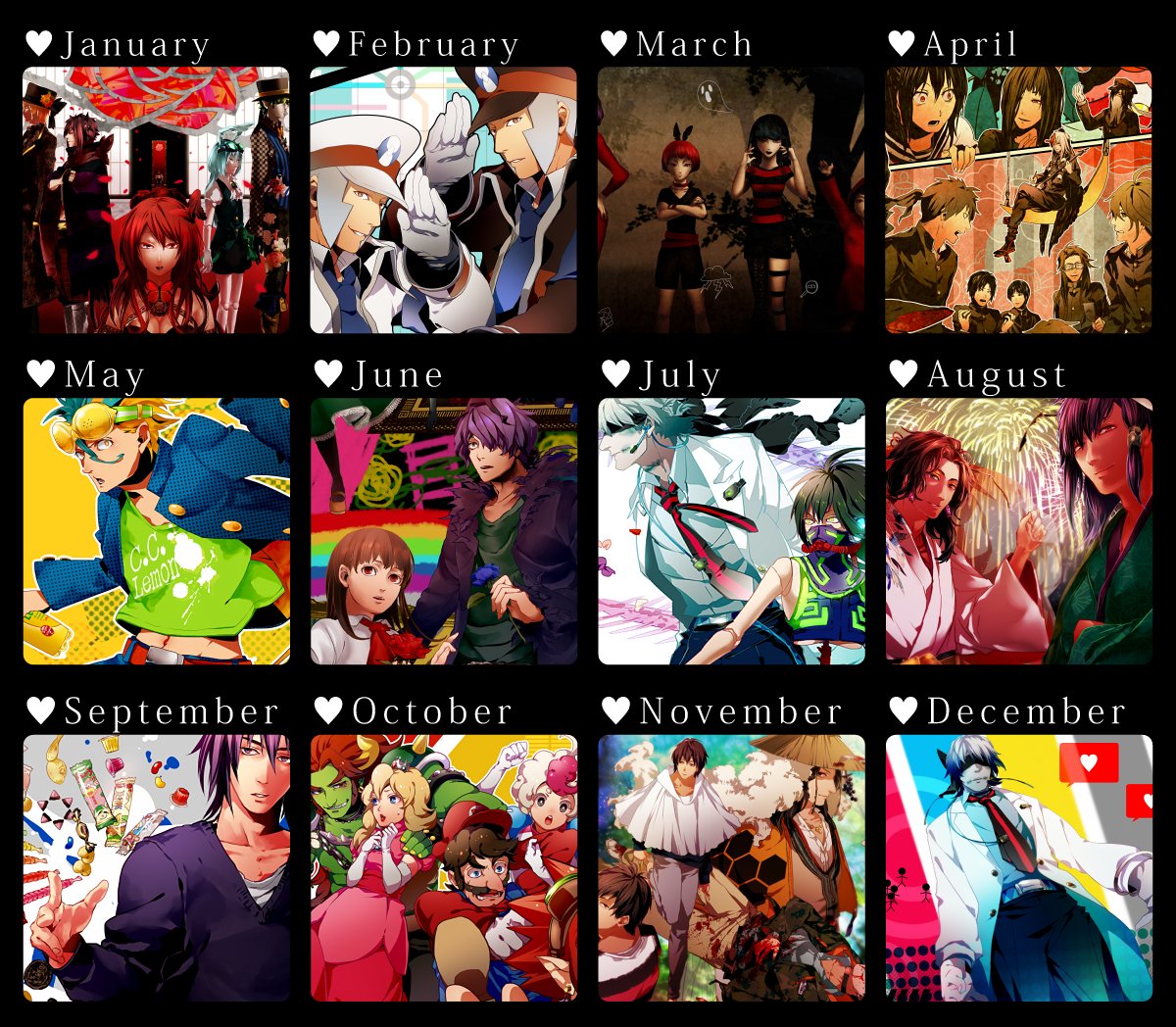 恒例の歴代一年進化録貼っていきます!
①2010～2013年 
