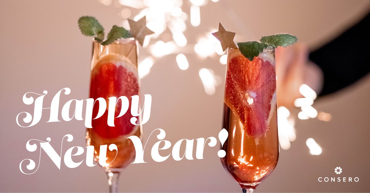 Consero (@conserogroup) on Twitter photo We're so excited about what this next year will bring. Cheers to a fantastic NYE! We're so excited about what this next year will bring. Cheers to a fantastic NYE!