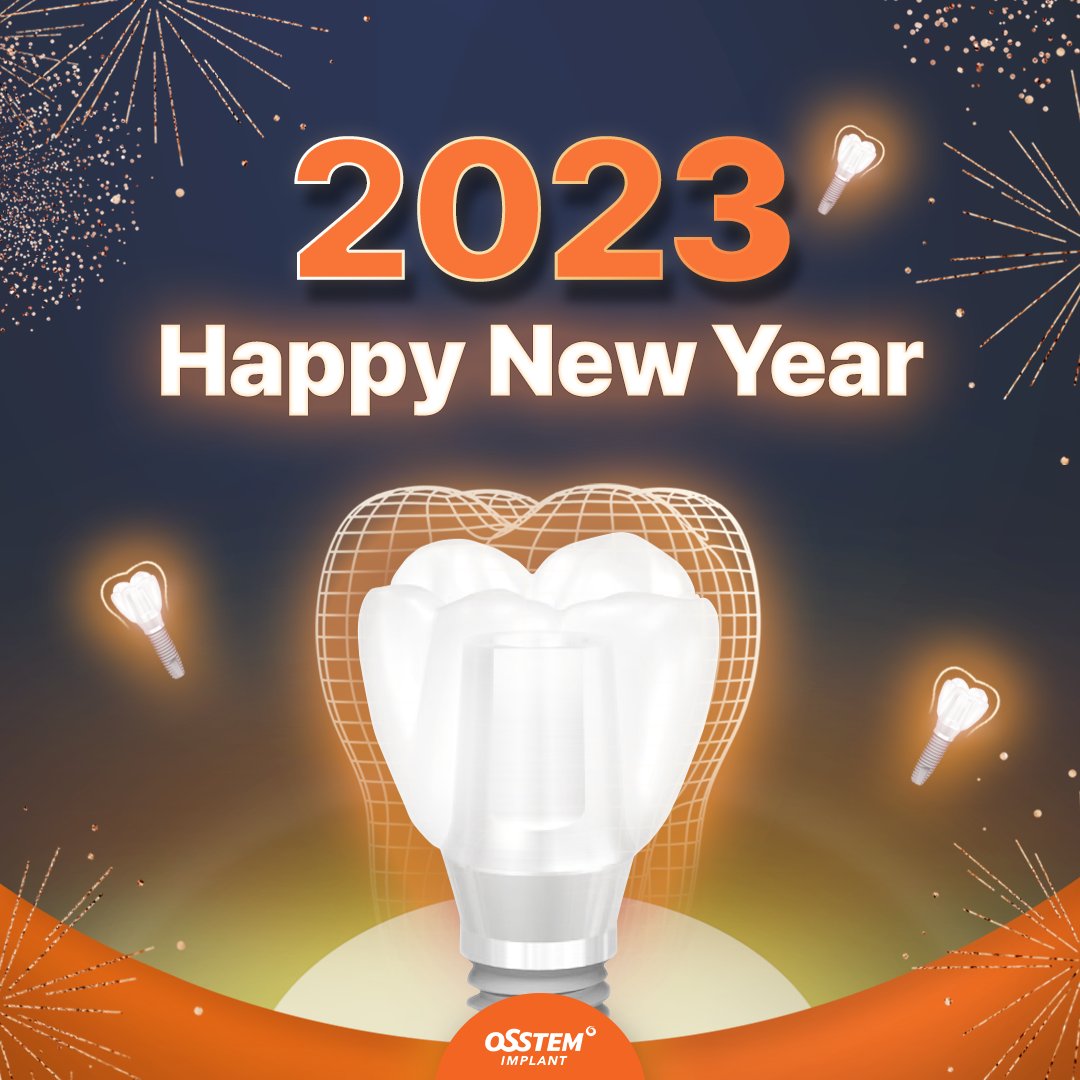OsstemIndia's tweet photo. Wishing you and your family good health, happiness, success, and a prosperous New Year!
#HappyNewYear #SeasonsGreeting #Osstem #OsstemImplantIndia #1SellingDentalImplant https://t.co/IyUMb9xSxK