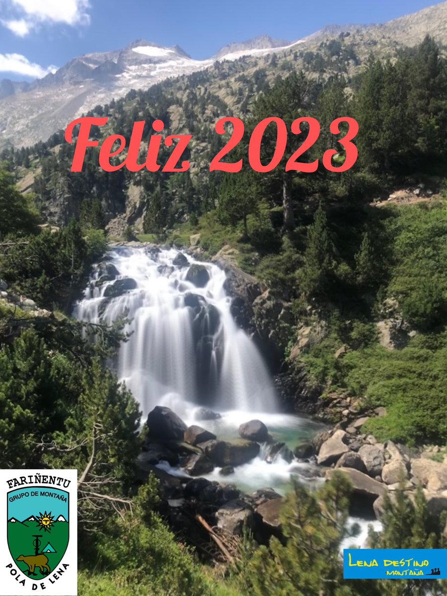 gmfarinentu's tweet photo. La directiva del Grupo de Montaña Fariñentu os desea Feliz año Nuevo 2023 https://t.co/Louv3OxEXp