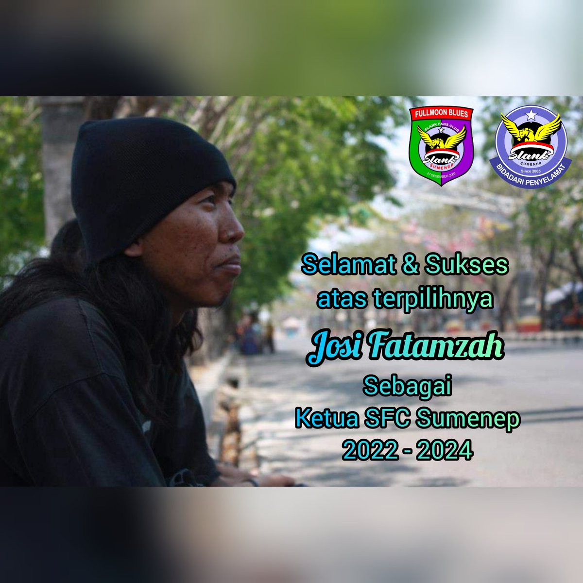 Dengan kepemimpinan saudara Josi Fatamzah. Semoga SFC Sumenep kedepannya lebih solid dan kompak. Amiin.. 🤲
Salam piss love unity respect 😎

#slank
#slankers
#slankersjatim
#slankersindonesia
#slankfansclub
