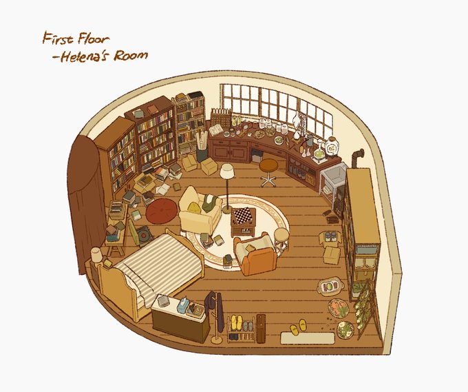 「bookshelf desk lamp」 illustration images(Latest)