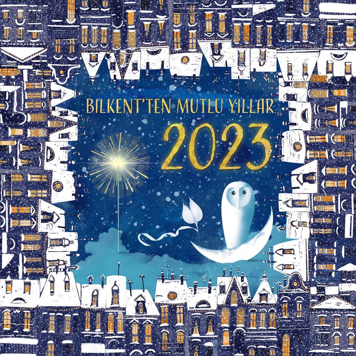 İletişim ve Tasarımı Bölümü hocamız ve mezunumuz Maria Brzozowska (Medya ve Tasarım 2016, yüksek lisans), bizler için yılbaşı tebrik kartı hazırladı. 2023 yılında hepinize sağlık, mutluluk ve başarılar dileriz. ☺️