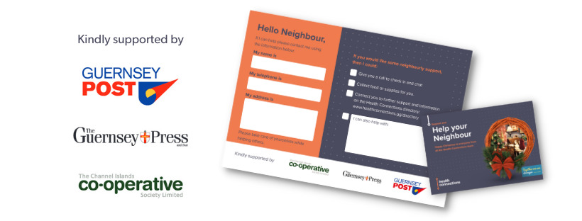 HealthConnectGG's tweet image. This new year&apos;s eve; do you know anyone who might appreciate some support?

Please print our #HelpYourNeighbour flyer and pop it in their letterbox: healthconnections.gg/wp-content/upl…

You can also collect these cards from our charity shops.

@GuernseyPress @CI_Coop @GuernseyPost