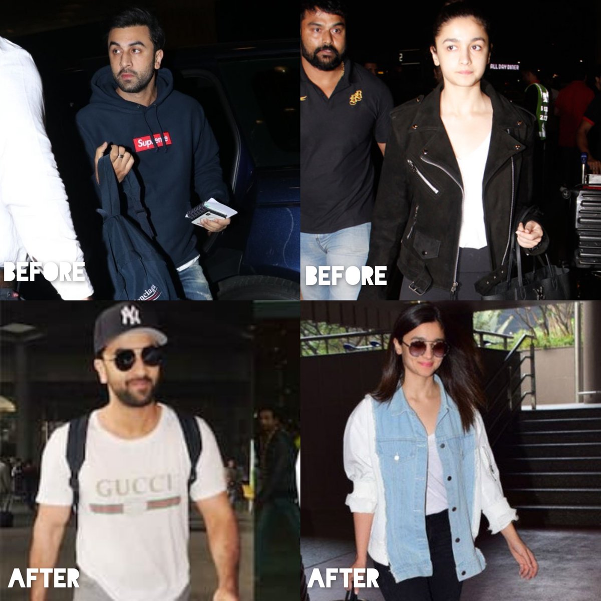 from single to dating real quick 🙈🩷

that smirk tho... 🫠✨️ we knew ! the before / after brahmastra prep was quite memorable and it was just 4 days, the rest of the story is history 🫶