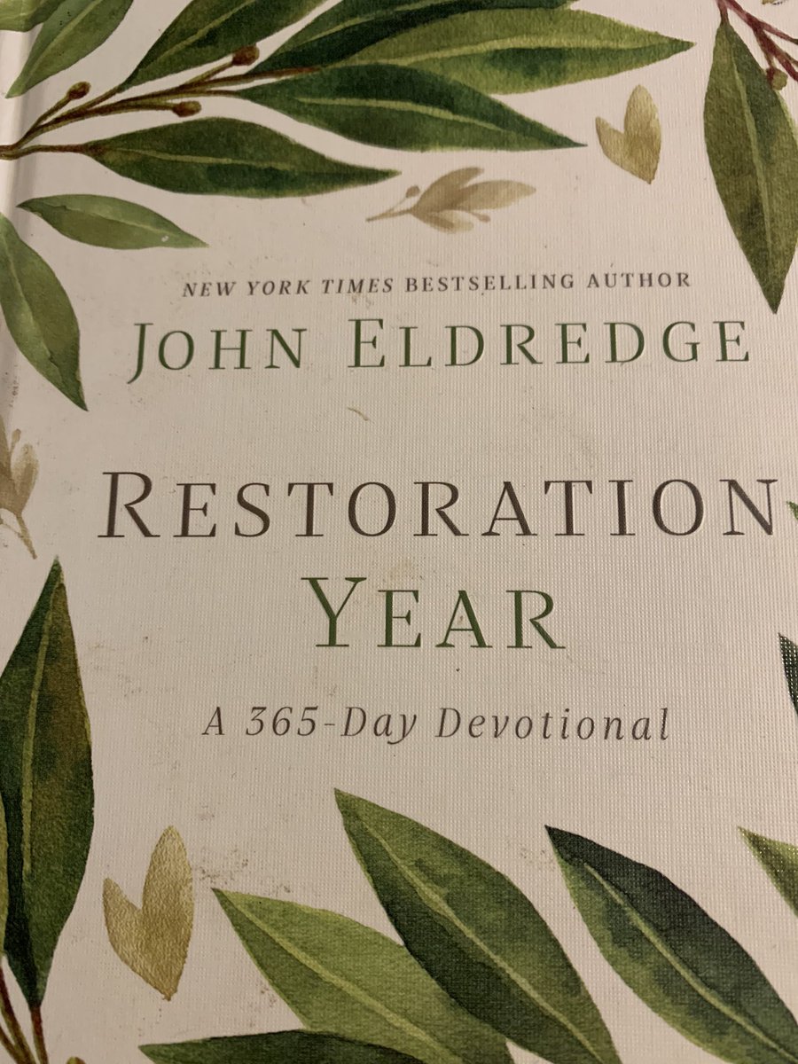 I’ve walked through every day of 2022 with this book (and the Bible) it’s been so helpful thank you @johneldredge …what book has helped you walk closer with Jesus this last year? Go…