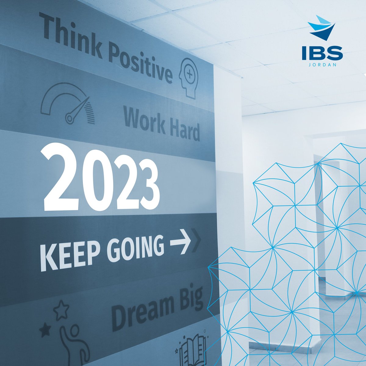 IBS team wishes you a Happy New Year
معهد الدراسات المصرفية يهنئكم بمناسبة حلول العام الميلادي الجديد ويتمنى لكم أياماً سعيدة وأمآلا مُحققة. 
#السنة_الجديدة 
#happy_new_year 
#معهد_الدراسات_المصرفية_الأردن