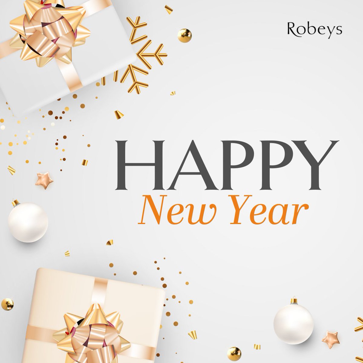 Wishing you all good health and happiness for 2023, from everyone at Robeys. 🎉

Thank you for your continued support and we look forward to welcoming you back when we re-open on Tuesday 3rd January!