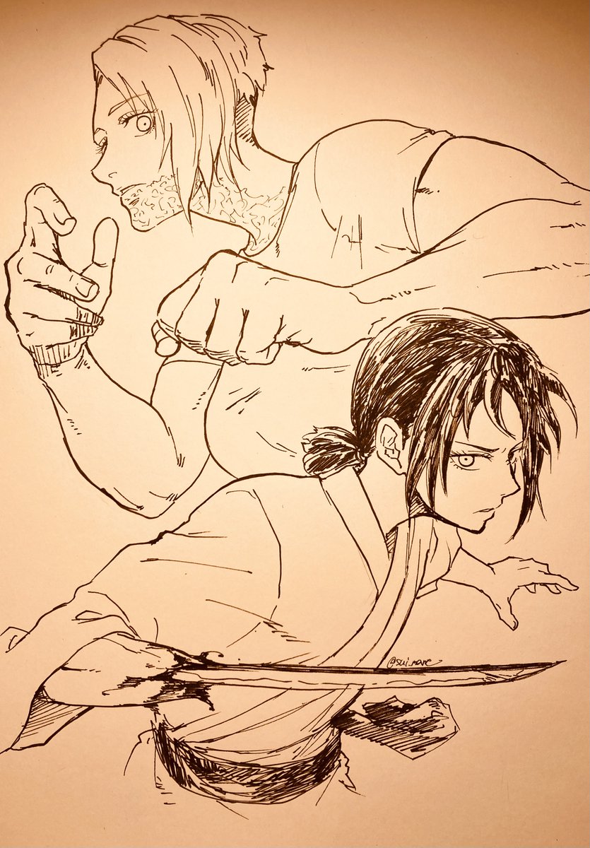 今年も飽きることなく絵を描き続けていたわけですが、ジャンルが目まぐるしく変わって忙しない1年でした。
HQ、呪術、オリジナルと、絵を見てくれた方々に感謝✨🙏
しばらくはオリジナル一択になると思いますが、来年もよろしくお願いします。 