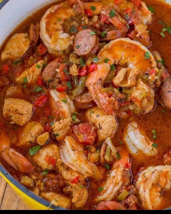 Chicken, Shrimp and Andouille