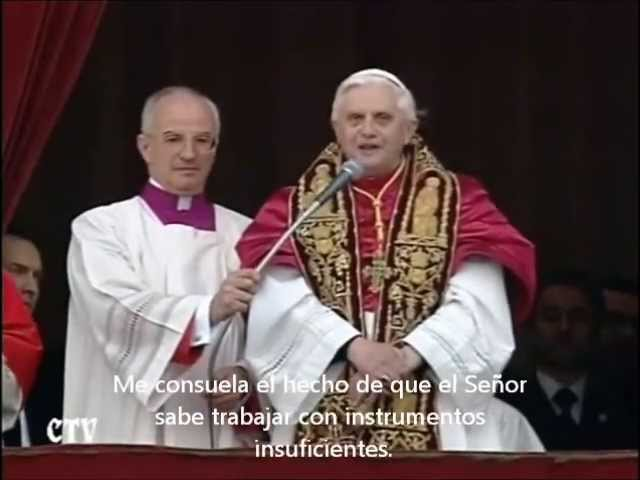 Ha fallecido Su Santidad Benedicto XVI. Ya está junto al Padre. Siempre recordaré esta frase de la a locución el día en el que fue elegido para el trono de Pedro: «Me consuela el hecho de que el Señor sabe trabajar con elementos insuficientes»
DEP