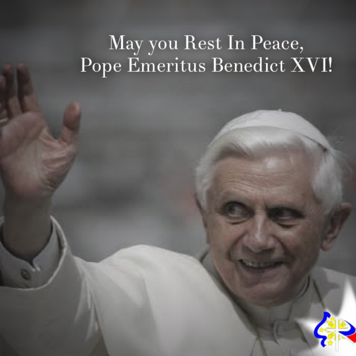 May you Rest In Peace, Pope Emeritus Benedict XVI! 😥
