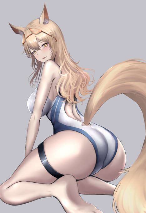 新刊で描いたケツのデカい二アールさん(本の方には背景とかあります)

#アークナイツ
#Arknights 