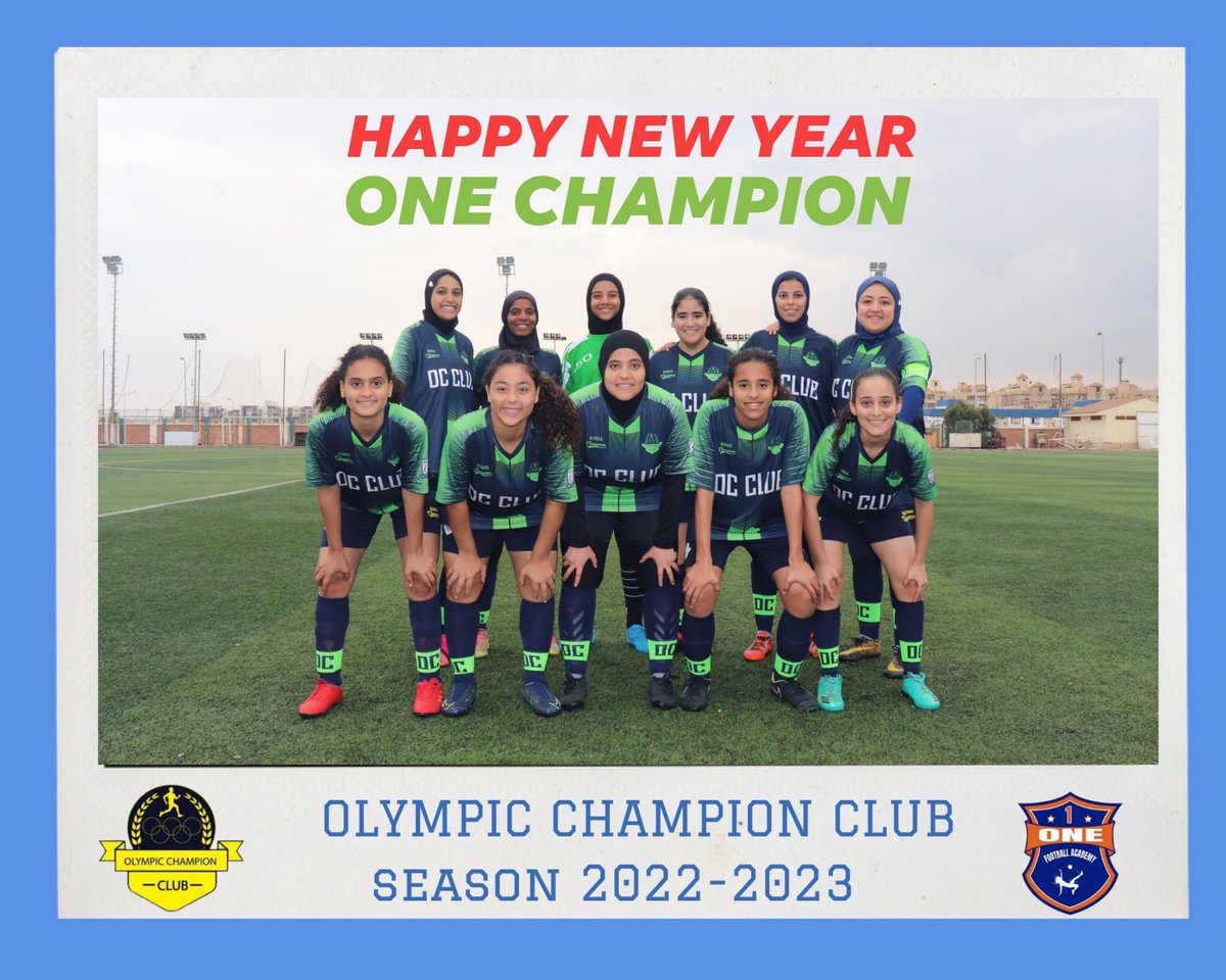 nermin_sameeh's tweet photo. Our One Champion Stars would like to say to all of you ( 🥳HAPPY NEW YEAR 2023 🥳) Wish all the happiness in the world to you😍😍
👇👇👇
https://t.co/6NMGSKFz7q
#one_family
#one_team
#one_football_academy
#one_for_all
#all_for_one
#olympic_champion_club
#WeLiveFootball https://t.co/1tqLlGoFw4