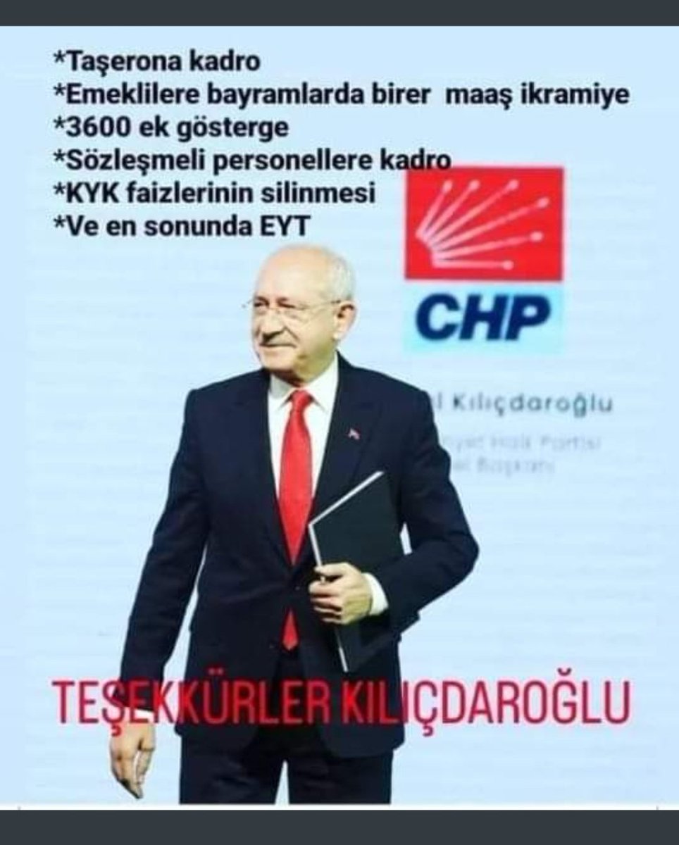 2 koyun güdemez dedikleri <a href="/kilicdarogluk/">Kemal Kılıçdaroğlu</a> Akp ve MHP yi katmış önüne Koyun gibi güdüyor Maşallah 🇹🇷🇹🇷🇹🇷

#EytResmiGazeteyiBekliyor 
Ülkü Ocakları
#StajSskBaslangiciOlsun 
#RecepTayyipErdogan #DevletBahceli #TTRAK #sasa #viop #bist #endeks