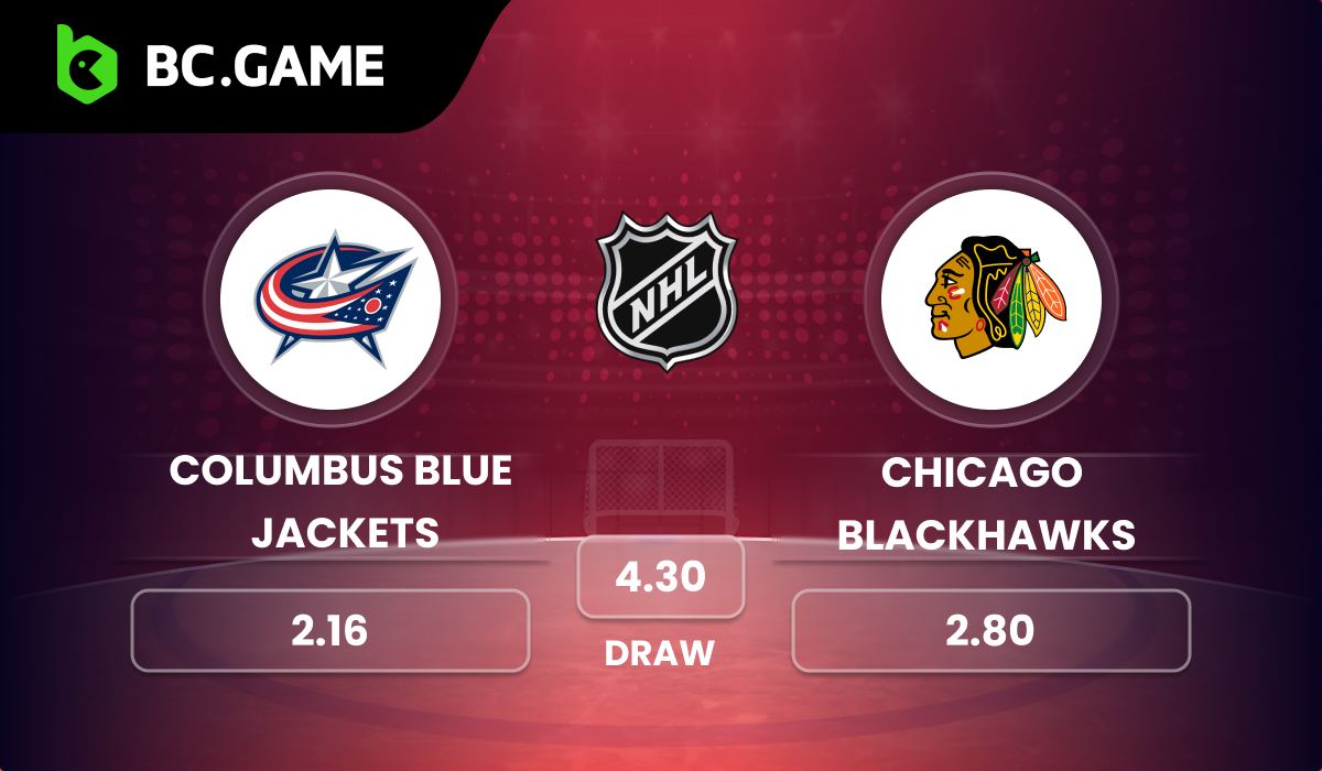 #NHL&#127954;

There are ten National Hockey League games on New Year&#39;s Day, and we advise you to wager on each one.

Columbus Blue Jackets &#127386;Chicago Blackhawks
Boston Bruins&#127386;Buffalo Sabres

&#128073;Place your bet: 

