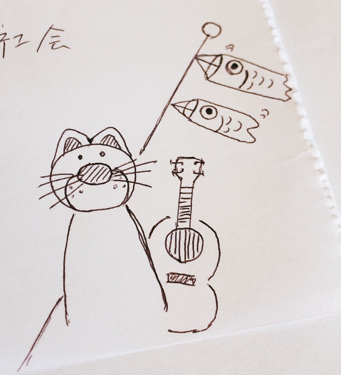 oranges_mi's tweet photo. 🎵振り返り②🎵

今年もPENNYLANEさん(@BAR_PENNYLANE )には大変お世話になりました!
今年私がセトリの紙に書いたPENNYLANEの猫ちゃんです🐱

来年もたくさん描けますように✨ https://t.co/xqxyoF00ds