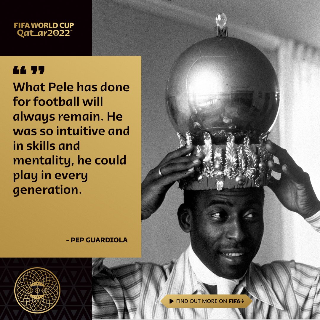 FIFAWorldCup's tweet photo. Eternal 💛💚👑