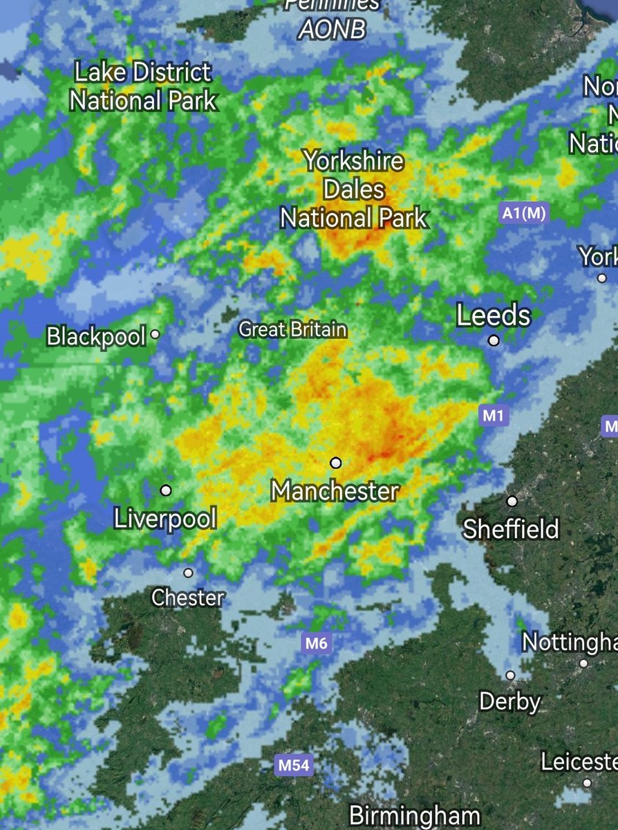 Oldham Weather on Twitter "🌧️ It's been another very wet night with a