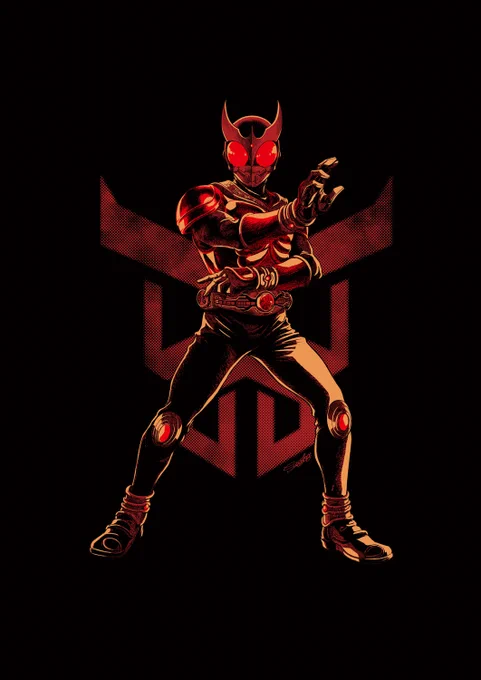 My work for the last few years. T-shirts illust. #仮面ライダー 