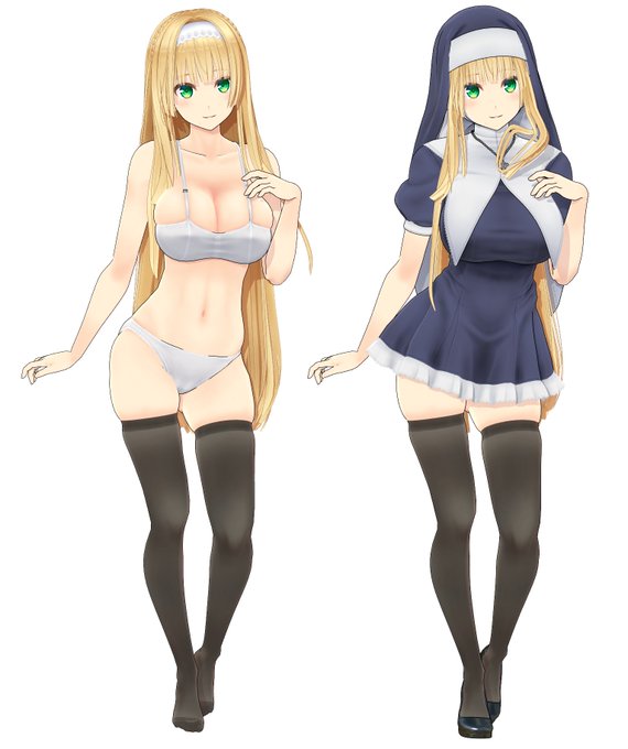 アイリベルダちゃんは胴長めセクシーに仕上がった気がしないでもないっぽい
次のお姉さんタイプはもっとエロマンガ的肉感に寄せられそうな気がする年末 