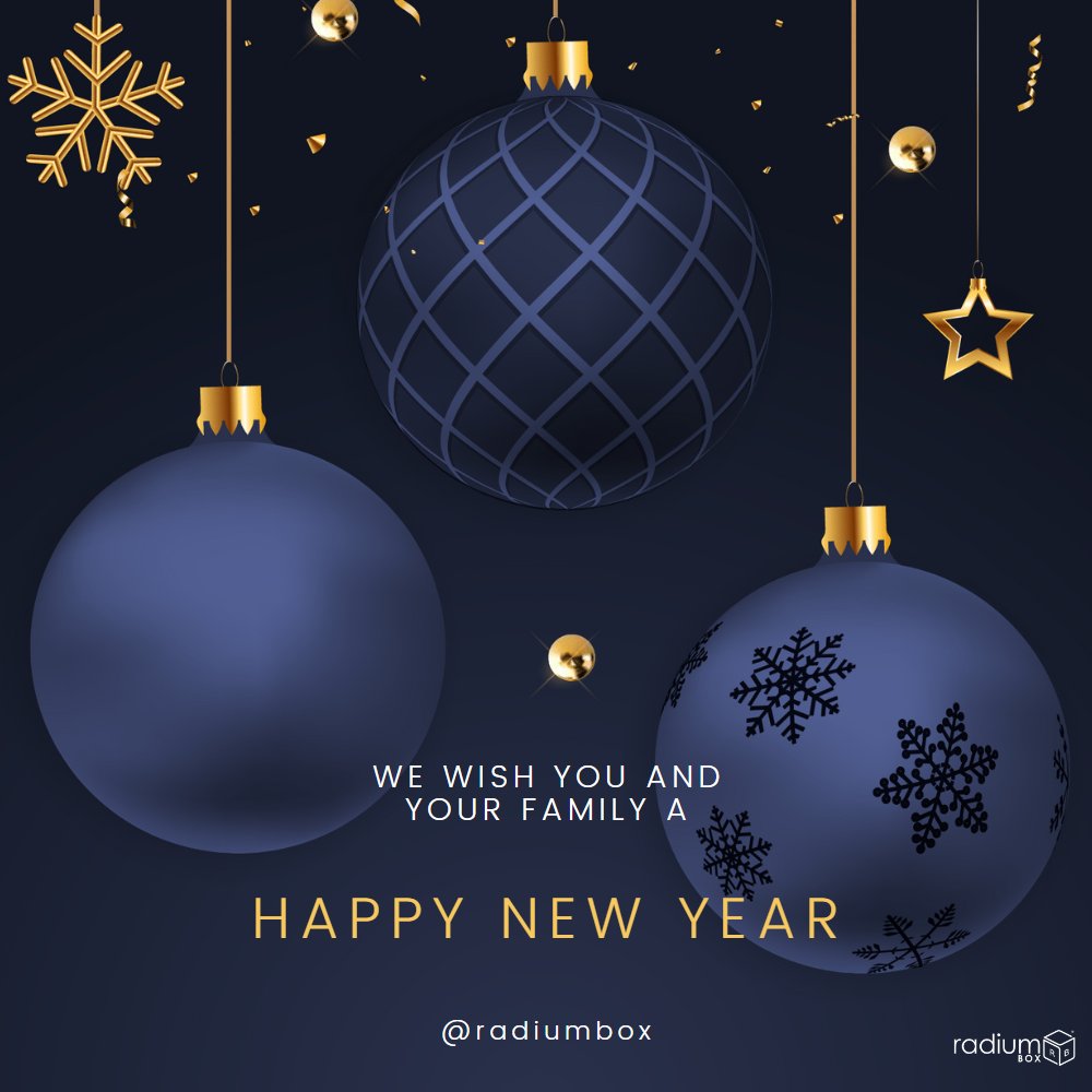 Radium_Box's tweet photo. Wish you all a very Happy New Year 💐💐

#happynewyear #2023 #newyear #radiumbox https://t.co/FqmiHRYE1w