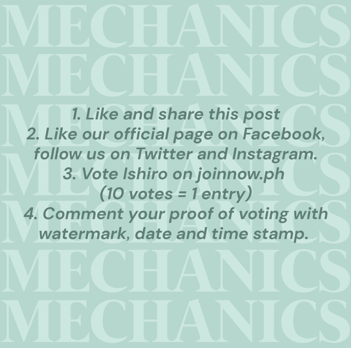 ishiwormsofc's tweet photo. ISH GIVING TIME (CYCLE 2) 💚

#Enhypen Ni-ki Manifesto photocards and #SVT Vernon Face the Sun Carat Ver. 

Rules:
— RT &amp; Like
— VOTE ISHIRO on https://t.co/EprhSeUltI (10 votes = 1 entry)
—Like our fb page https://t.co/ruWOY0iUJo 
—Follow us on IG: @ishiwormsofc

#Ishihae2023 https://t.co/TjrJzAKyjD