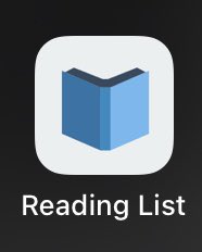 SonicBloomPod's tweet photo. I’ve been using the reading list app since late October and I’ve read more books in three months than the whole rest of the year! Helps me remember how many I have on the go, too… https://t.co/ac6UnFfEW9