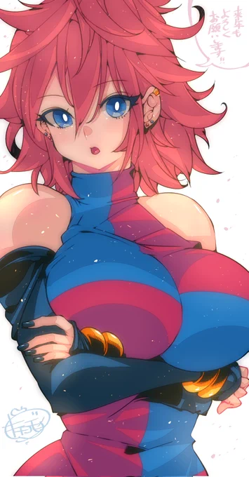 『21/無造作ショート』#DragonBall#android212022年は大変お世話になりました2023年からも何卒宜しくお願い致します 