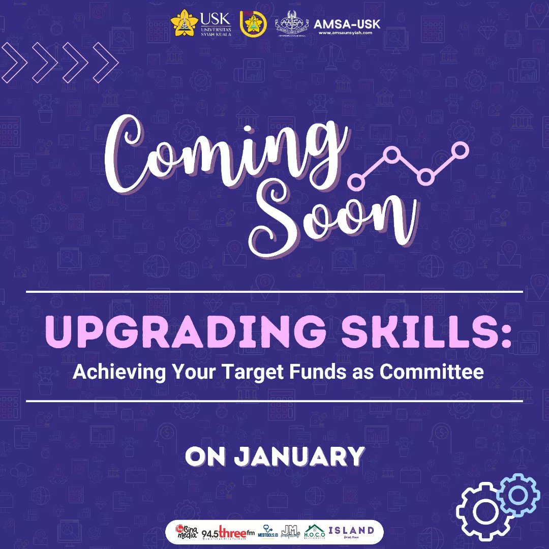 AMSAUSK's tweet photo. In this event you can find tips and tricks on how to get lots of funds for your event activities.
So, empty your glass and prepare yourself to receive this very useful knowledge!
They Call it Organization, We Call it Family
Viva AMSA!
#AMSAUSK
#AMSAIndonesia https://t.co/w2J4hTSG2u