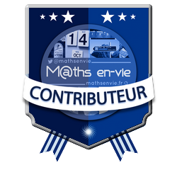 mathsenvie's tweet photo. 🏅 Nous avons l'immense plaisir de décerner le badge CONTRIBUTEUR à @CollegeSavary pour ses propositions de photo-problèmes sur le réseau social élève

▶️ Retrouvez leurs contributions sur le fil @mathsenvie3 et @mathsenvie4 

 ✅ Retrouvez tous les élus : https://t.co/YR4b6sxCN8 https://t.co/PjHFcefcO5