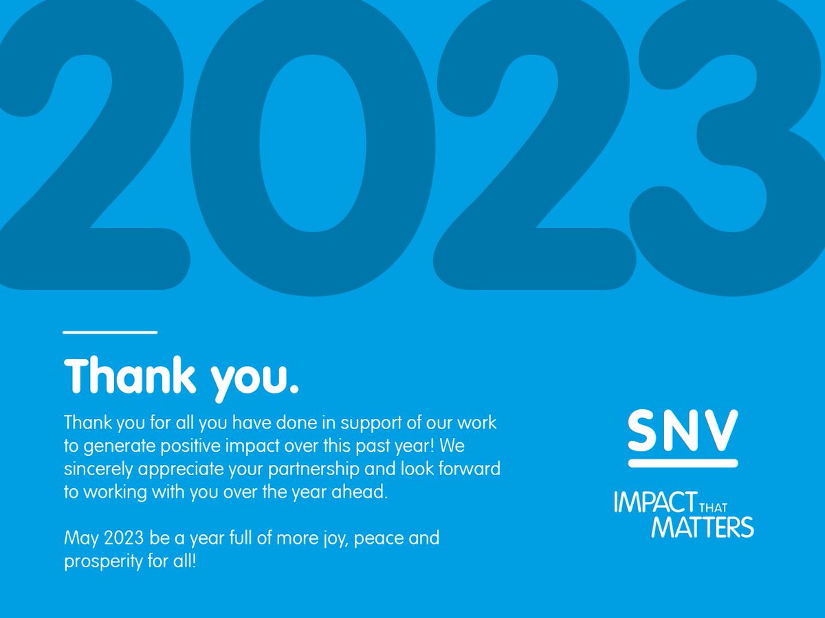 SNV wishes you a peaceful and prosperous new year!