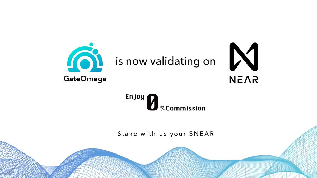 GateOmega's tweet photo. We are glad to contribute @NEARProtocol decentralization journey and to celebrate that as Stake Wars winner, we are now validating at $Near Blockchain with 0% commission. Stake with #GateOmega gateomega.poolv1.near and benefit from high uptime! https://t.co/DdFy00jjTw https://t.co/Y7CjEKENbD
