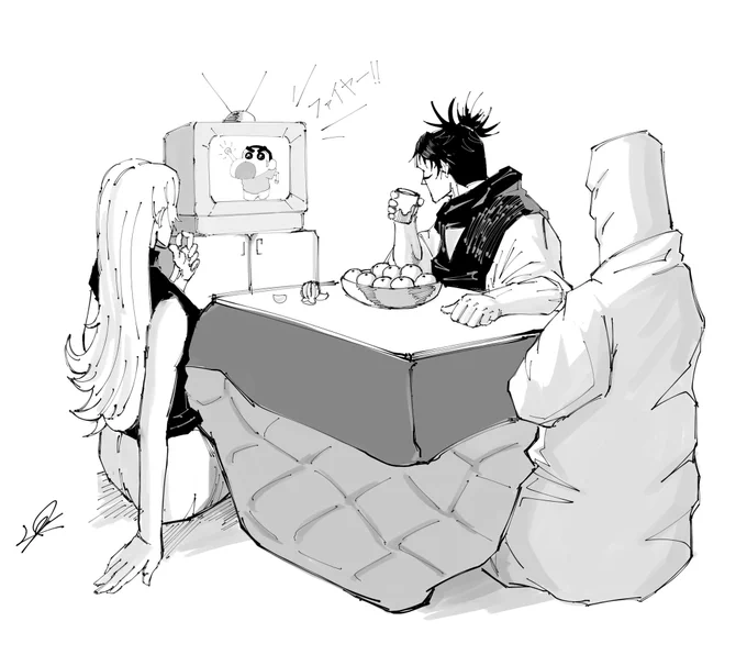#今年一番伸びた絵を貼る

来年はもうちょい描きます・・・ 