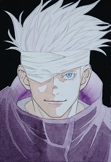 #2022年自分が選ぶ今年の4枚 其ノ弐アダルト悟バージョンヤング悟バージョンと同じく自分的お気に入りだけどどいつもこいつも見てもらえなかったかわいそうな4枚wやむなしw#五条悟 