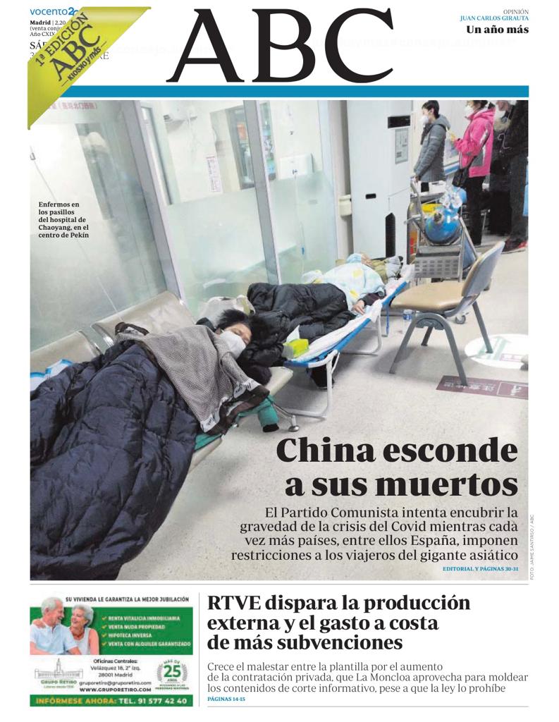 UGTRTVE's tweet photo. Declaraciones de nuestro Secretario General @macurieses a el diario ABC, sobre el peligro y la gravedad de la externalizacion que están haciendo la presidenta interina Elena Sánchez y @Josepablo_ls https://t.co/34phgLoQK7