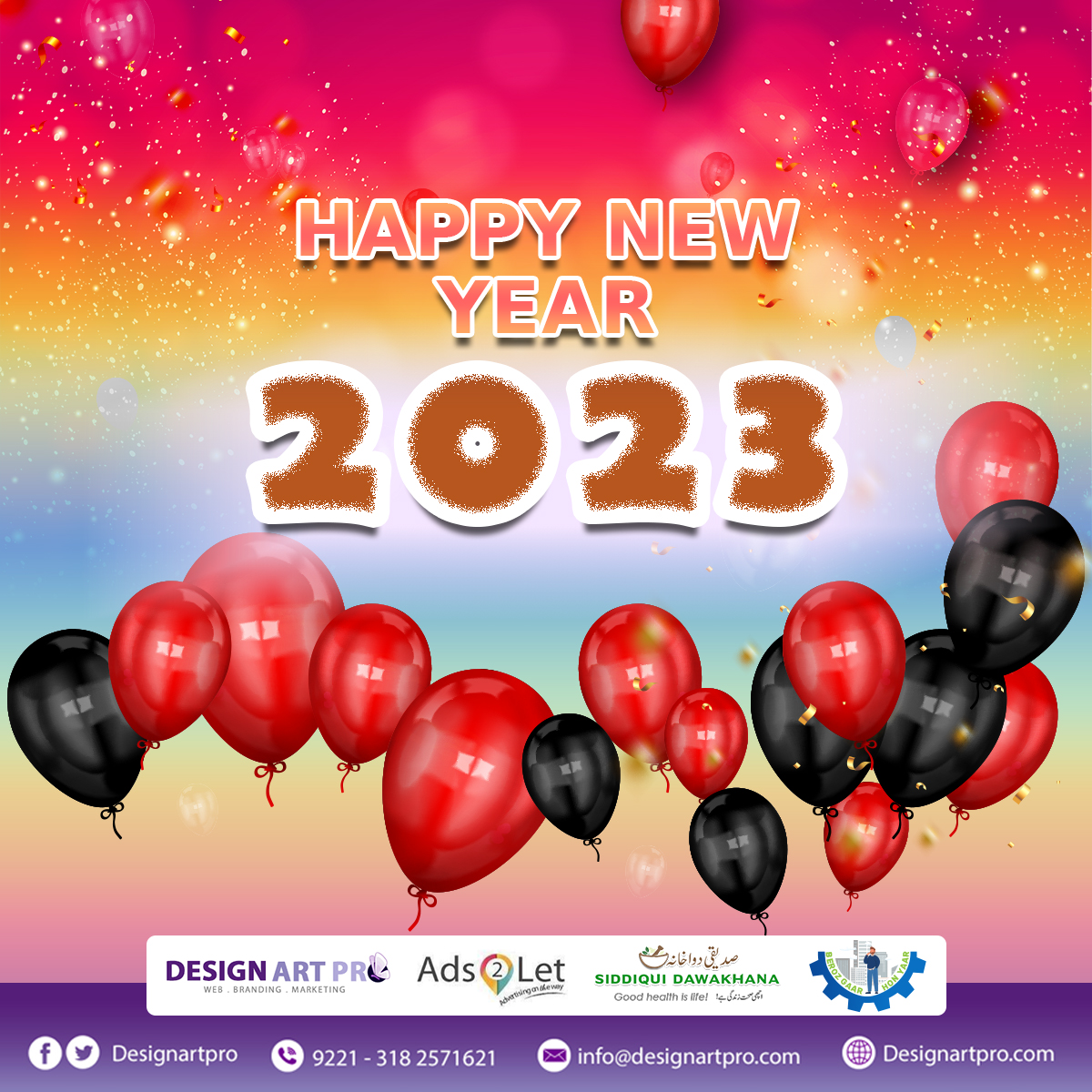 Adstolet's tweet photo. Happy New Year 2023
https://t.co/YeAn9vxKeL
#designartpro #dap #dapmarketing #adstolet #happynewyear2023 https://t.co/j6Dociib9c