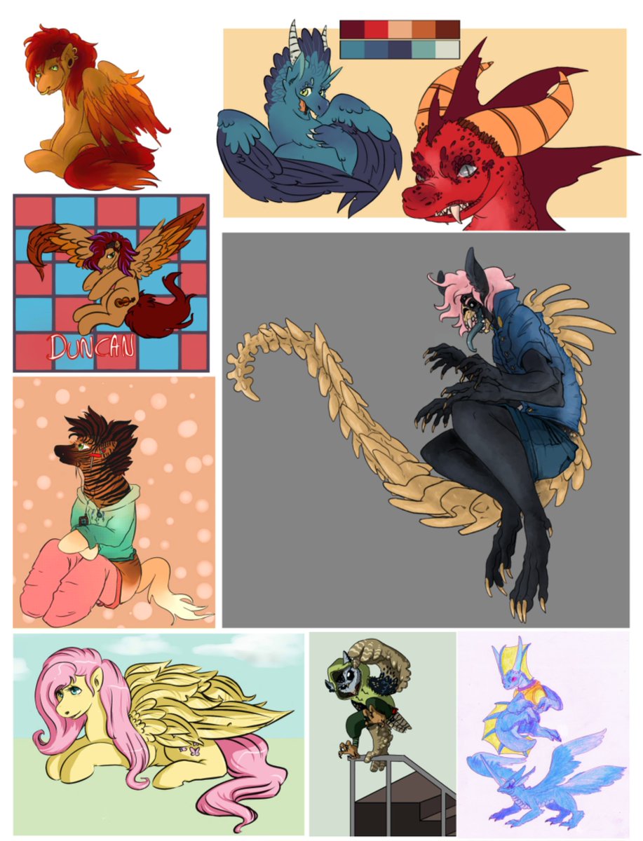 BasicCreeps's tweet photo. 2007-2017 large art dump ✨ https://t.co/bzBTuuwWow