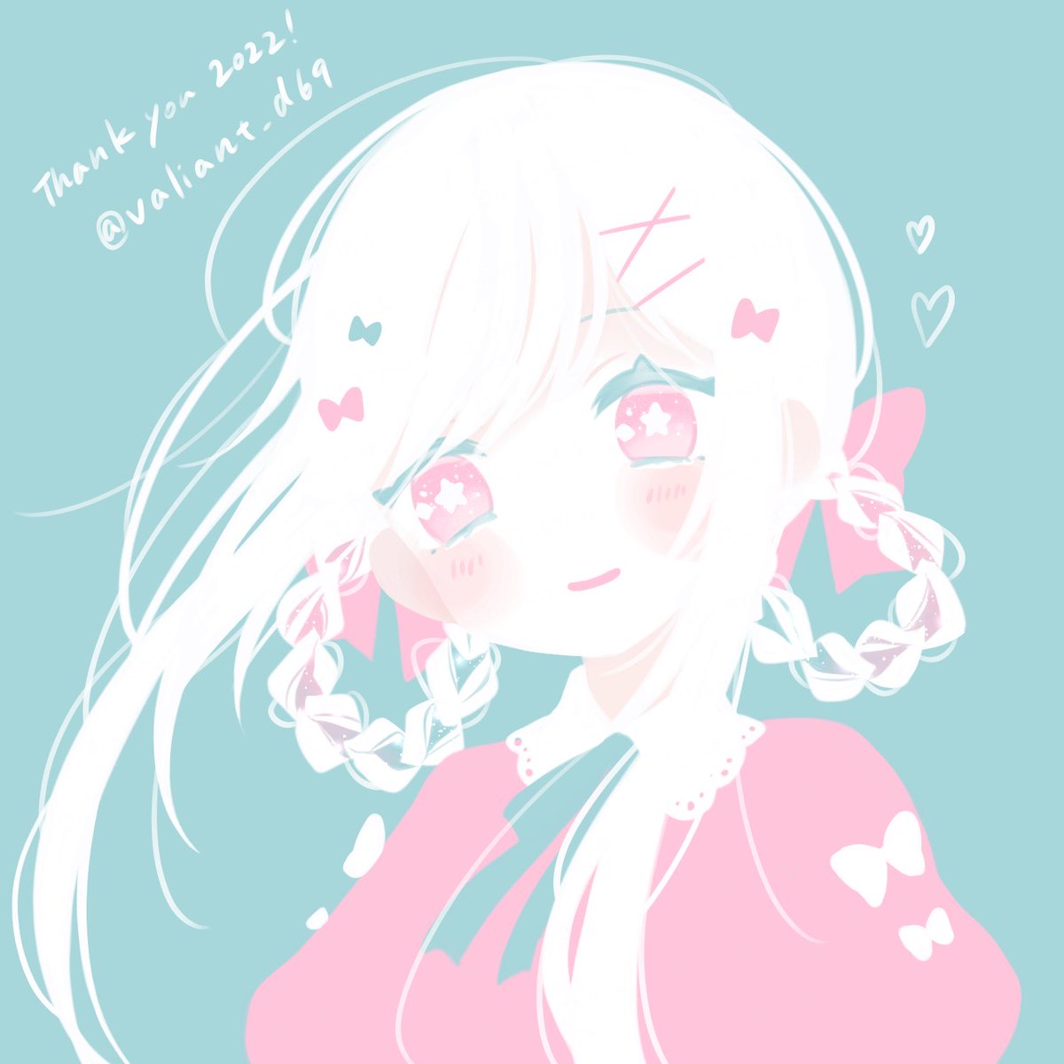 「好きな色の組み合わせで描き納めらくがき#創作 #オリジナル #ねがいぼしのエトワ」|葛原カズヤのイラスト