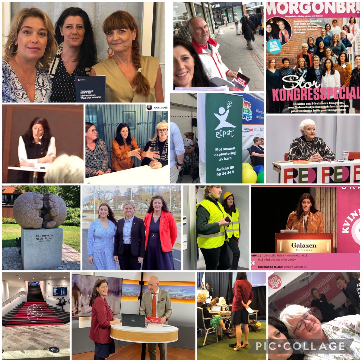 Janette Olsson (@nettan_35) on Twitter photo Gott nytt år! Ett intensivt år att se tillbaka på. Alla möten och kloka människor jag fått möta. Studiebesök, valrörelse, kongress och mycket mer! Ett jämställt samhälle är möjligt! Vi fortsätter kämpa för det🌹 <a href="/Skvinnor/">S-kvinnor Sverige</a> Gott nytt år! Ett intensivt år att se tillbaka på. Alla möten och kloka människor jag fått möta. Studiebesök, valrörelse, kongress och mycket mer! Ett jämställt samhälle är möjligt! Vi fortsätter kämpa för det🌹 <a href="/Skvinnor/">S-kvinnor Sverige</a>